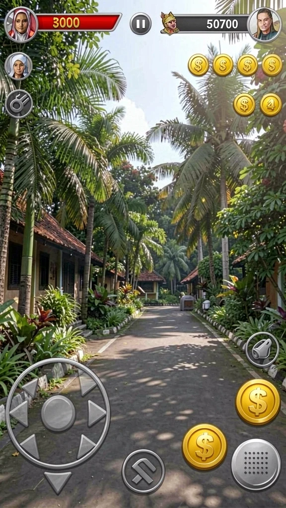 Gameplay yang menantang dengan level beragam