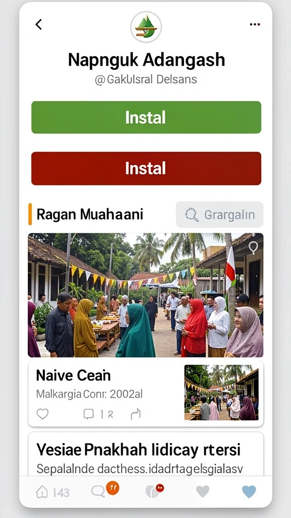 Karakter yang bervariasi untuk dipilih.