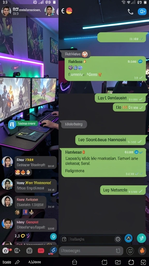Tampilan antarmuka yang menarik dan mudah digunakan.