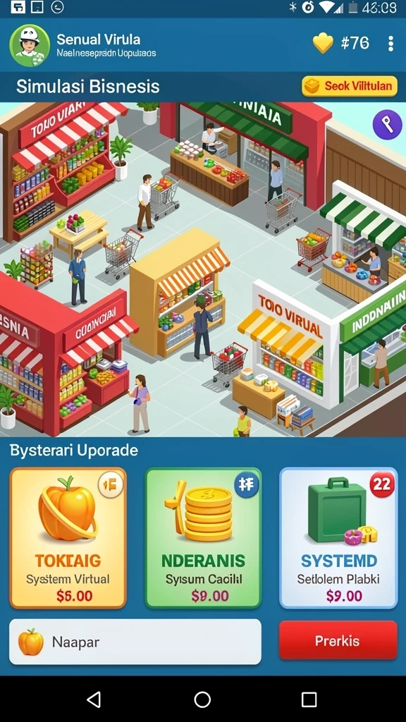 Tampilan utama 8ZK yang menarik dan intuitif.