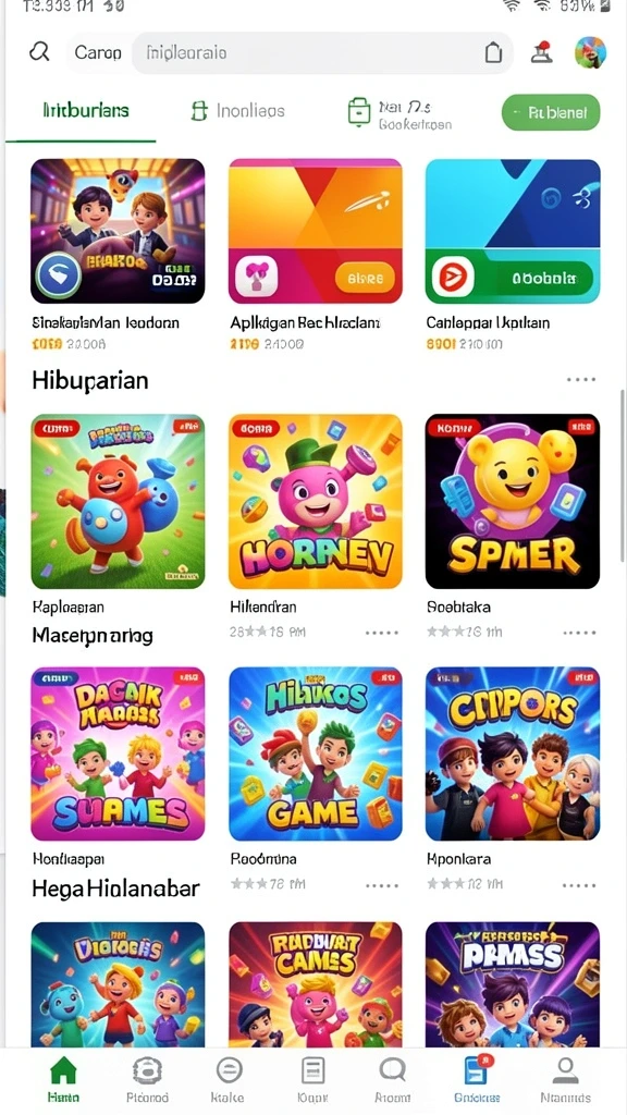 Karakter dengan berbagai kemampuan yang unik.