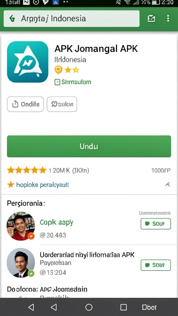 Tampilan antarmuka yang user-friendly dan mudah dinavigasi.