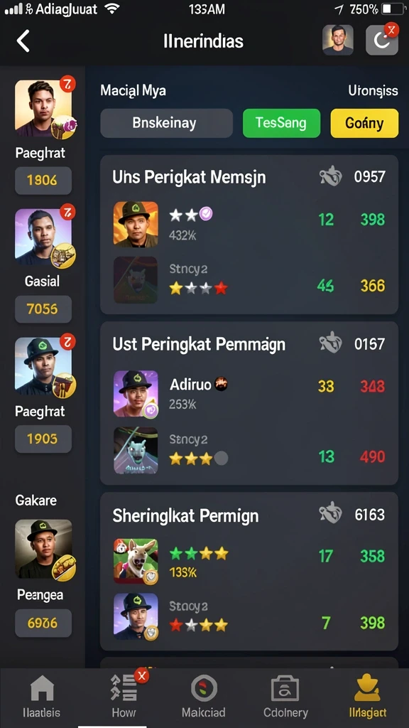 Tampilan antarmuka hebat di BINGO101.