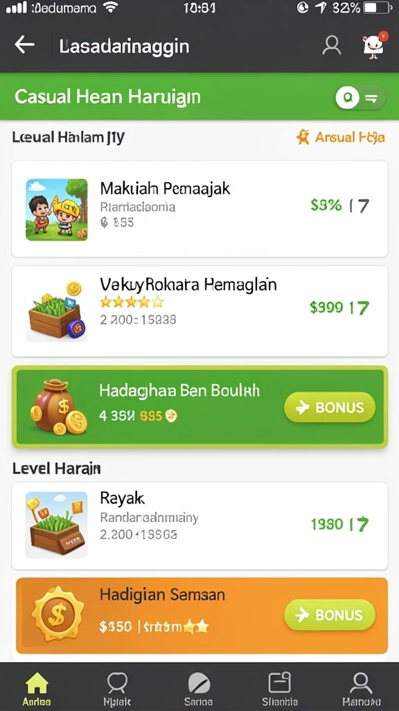 Grafis yang menawan dengan detail tinggi.