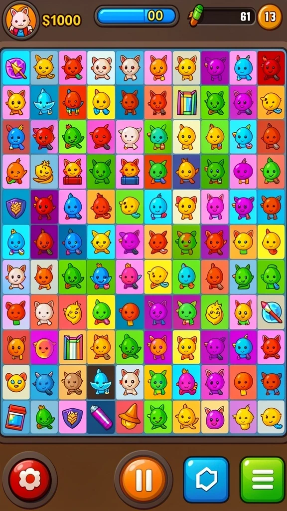 Karakter unik dalam game GARCO200.