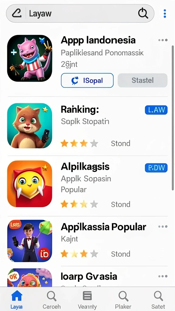 Screenshot menunjukkan salah satu level menantang di GF777.