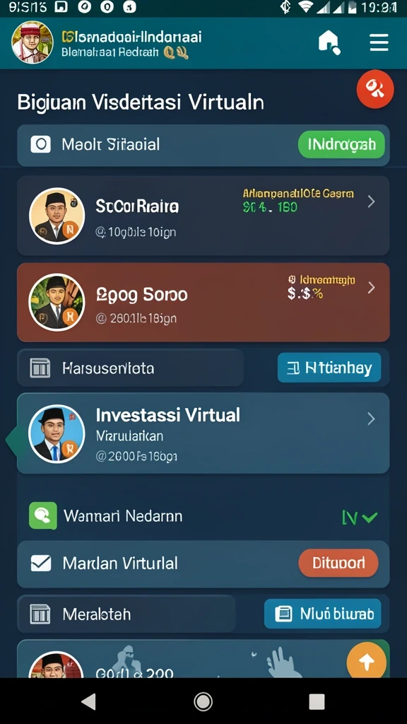 Screenshot memperlihatkan proses pendaftaran pengguna yang mudah dan cepat.