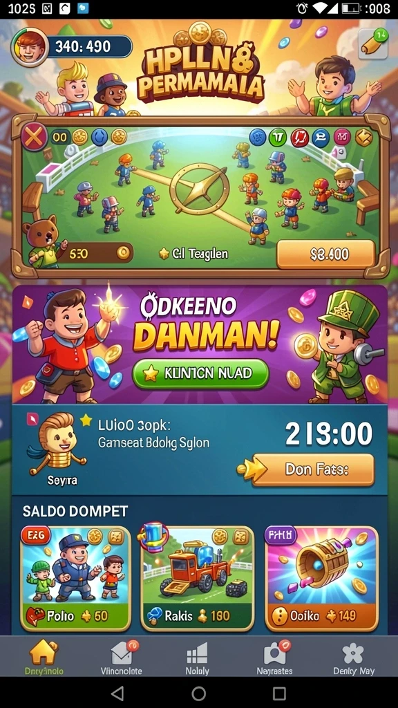 Tampilan antarmuka yang menarik dan mudah dinavigasi.