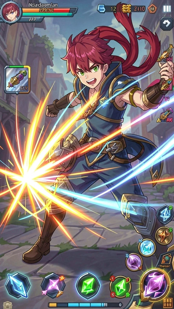Gameplay yang seru dengan banyak tantangan.