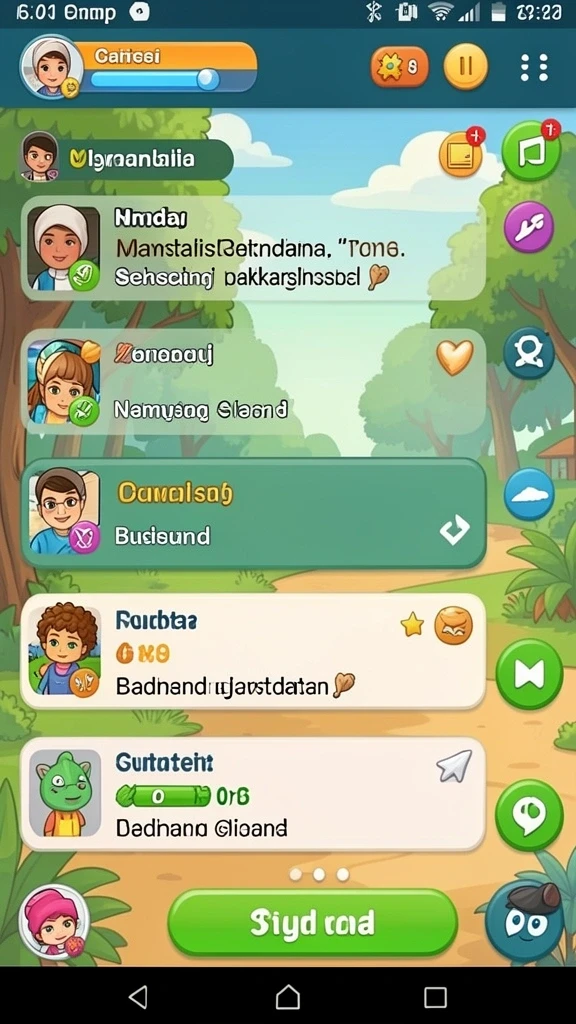 Fitur multiplayer yang memungkinkan pemain bersaing.