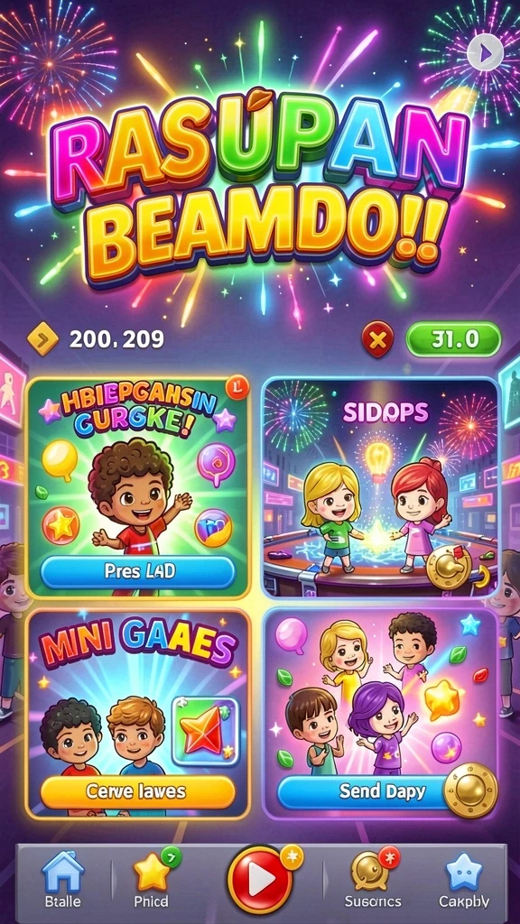 Berbagai fitur bonus yang mengasyikkan dalam permainan.