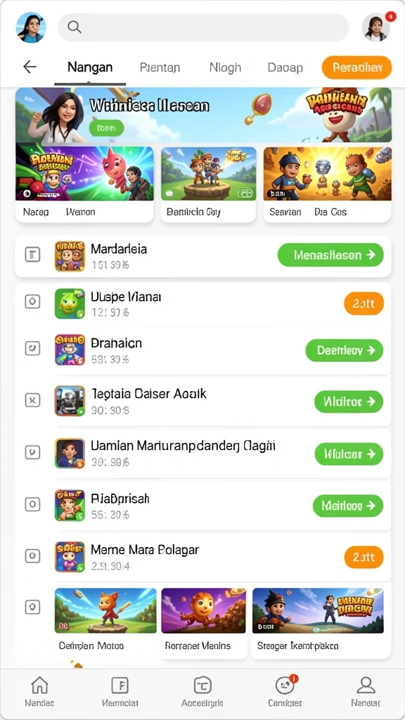 Karakter unik yang siap menambah keseruan permainan.
