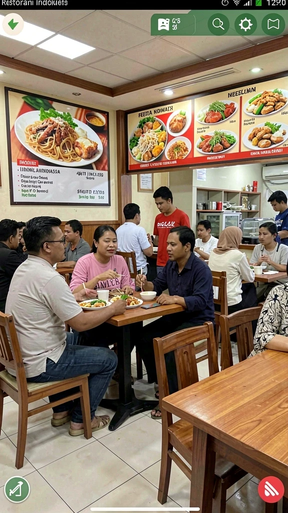 Tampilan antarmuka yang user-friendly dan menarik.