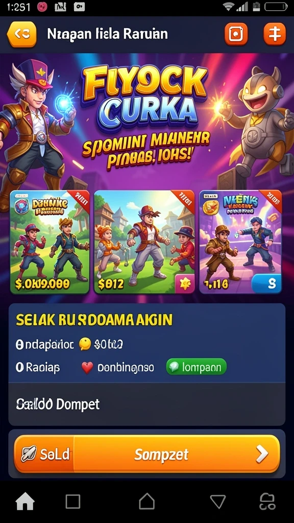 Tampilan antarmuka yang menarik dan intuitif.