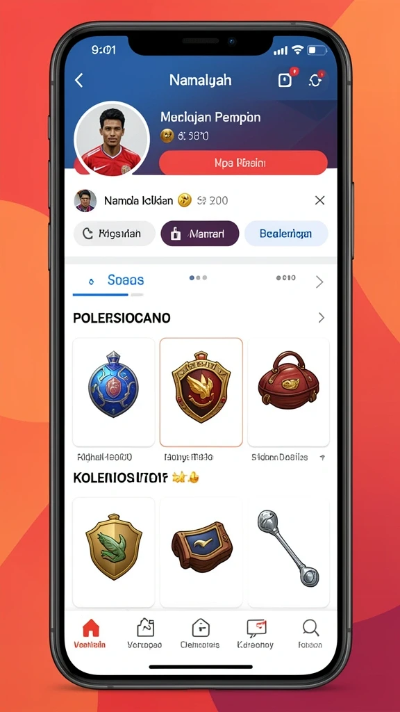 Tema terbaru yang menambah keseruan permainan.