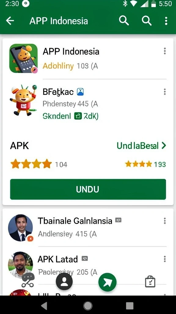 Tampilan antarmuka yang menarik dan user-friendly.