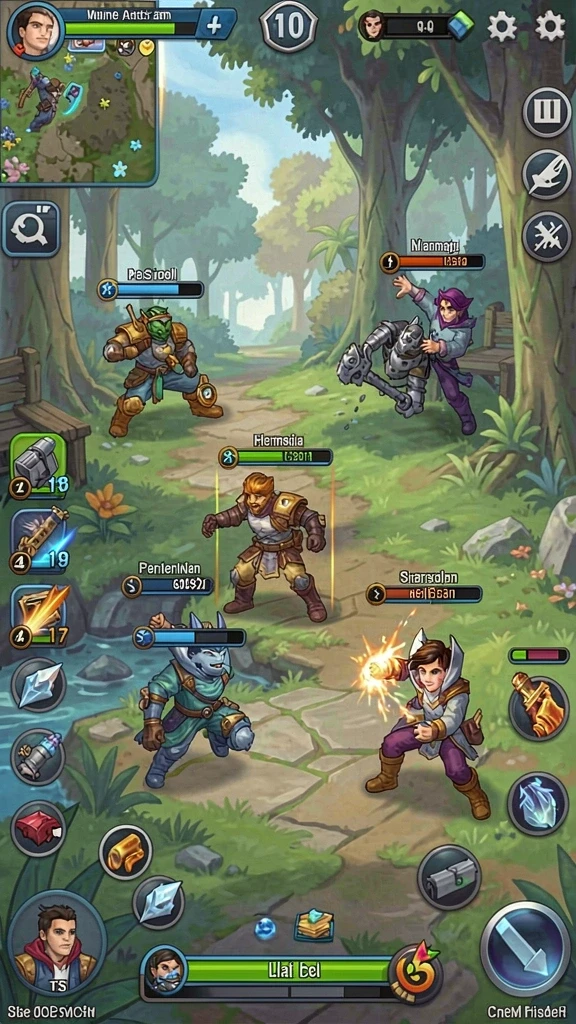 Mode multiplayer untuk bersaing dengan pemain lain secara real-time.