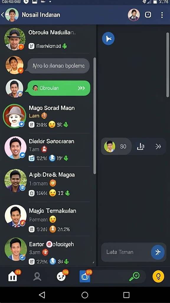 Tampilan antarmuka yang menarik dan ramah pengguna.
