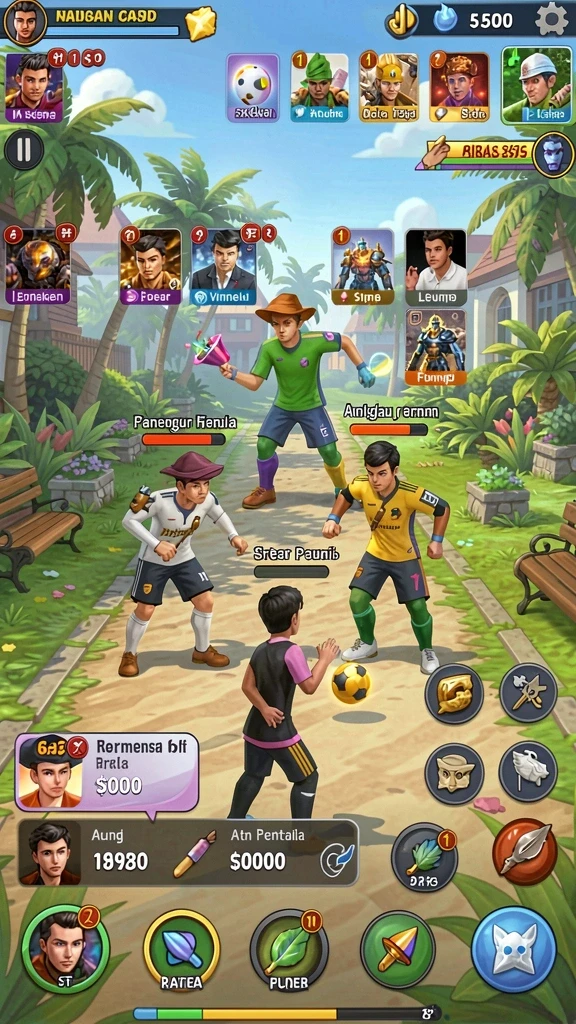 Misi yang menarik dan penuh tantangan di setiap level.