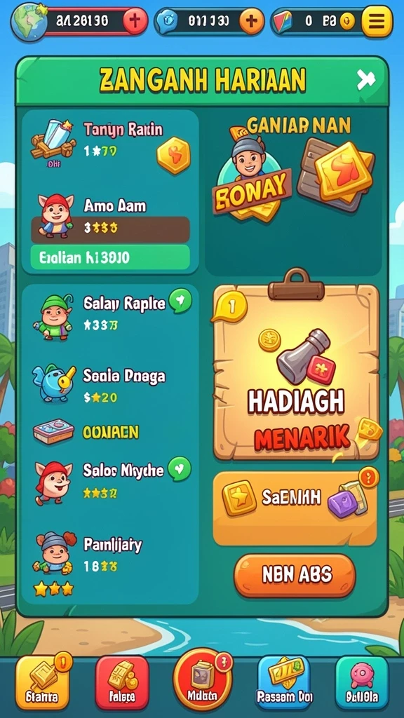 Screenshot menampilkan mode kompetisi melawan pemain lain.