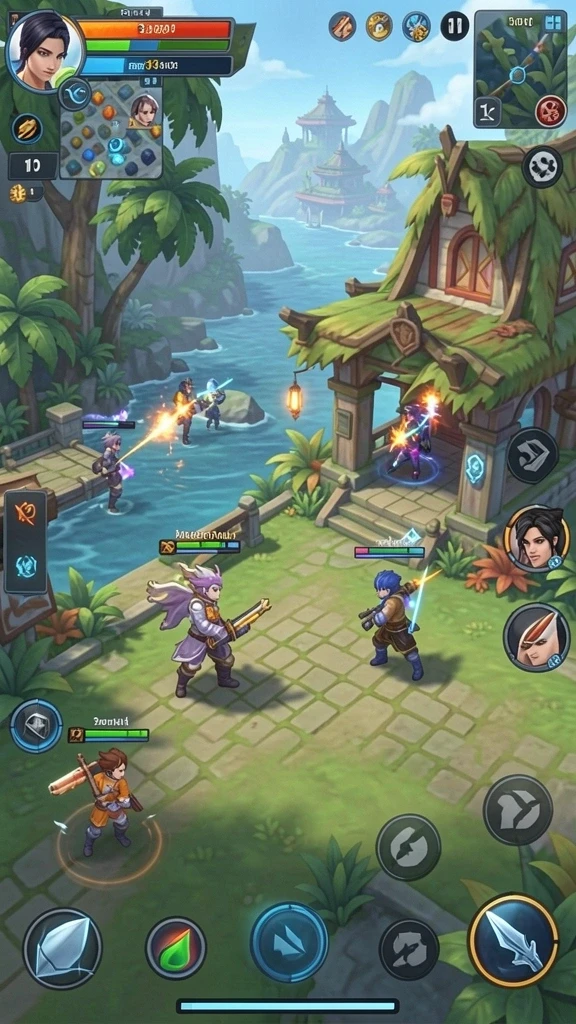 Tampilan antarmuka game yang intuitif.