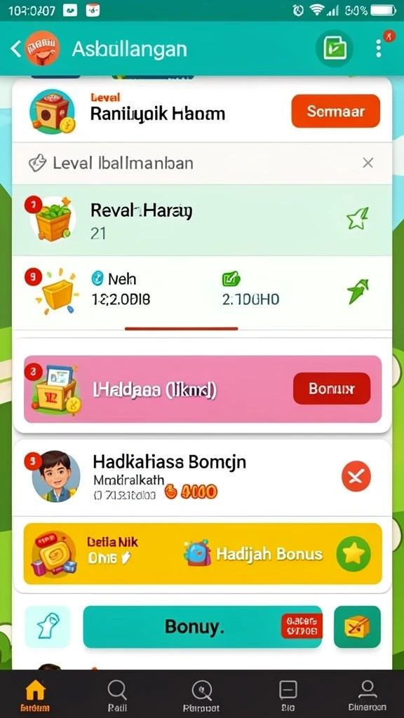 Tampilan antarmuka yang mudah dipahami dan menarik.