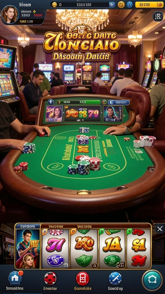 Gambaran slot dengan tema petualangan yang seru dan penuh warna.