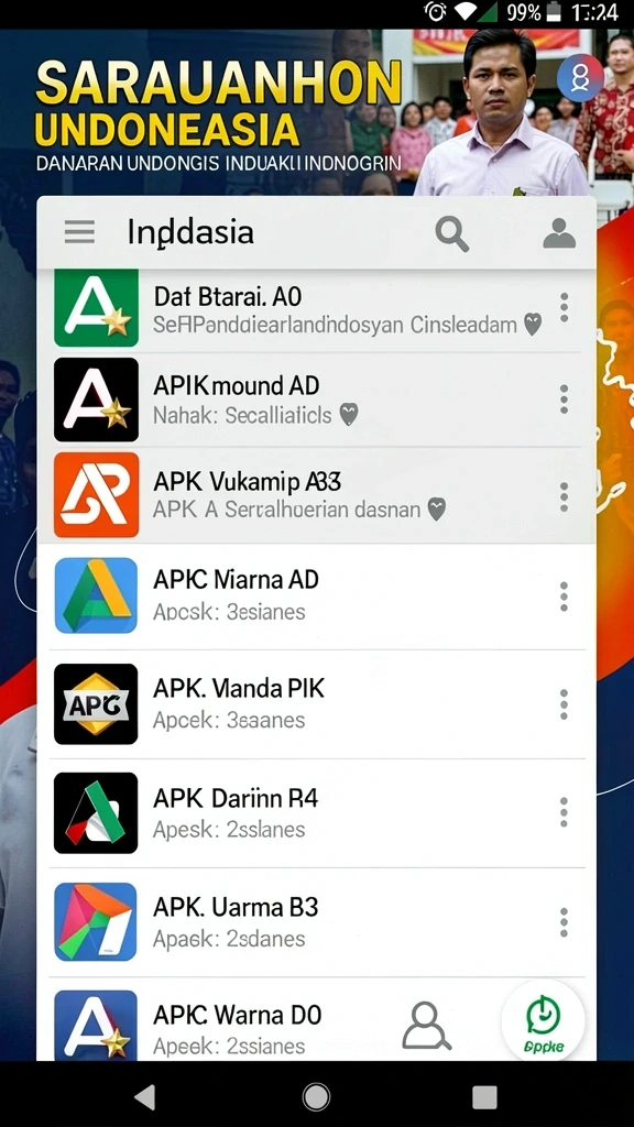 Karakter-karakter unik yang dapat dipilih.