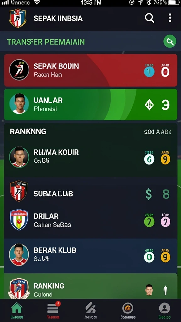 Fitur permainan yang beragam dan menghibur.