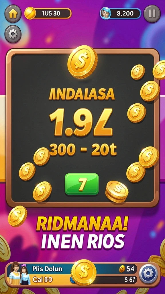 Screenshot menunjukkan berbagai pilihan slot yang tersedia.